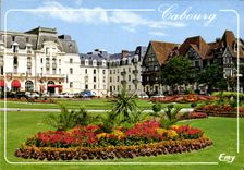 CPM Cabourg Calvados les jardins du casino 