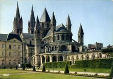 CPM Caen L'Abbaye aux Hommes Eglise St Etienne 