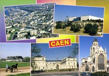 CPM Caen Calvados Vues diverses 