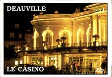 CPM Deauville Calvados le casino illumine 