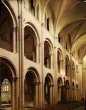 CPM Caen Abbaye aux Hommes Eglise Saint Eienne Nef romane cote Nord 