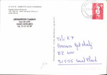 CPM Caen Abbaye aux Hommes Eglise Saint Eienne Nef romane cote Nord 