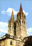 CPM Caen Abbaye aux Hommes Eglise Saint Eienne 