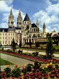 CPM En Normandie Caen Calvados Abbaye aux Hommes 