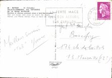 CPM Bayeux Calvados Tele du Conquest dite Tapisserie de la Reine Mathilde Hommes et Chevaux prennent