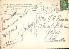 CPM Lisieux Calvados la rue aux Fevres Manoir de la Salamandre Maisons en Bois