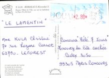 CPM Bordeaux Gironde Depuis l'Hotel de Ville vue sur la Cathedrale la Place Pey Berland 