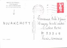 CPM Images de France Cote Aquiaine Baie d'Arcachon Dominee par la Dune de Pyla 