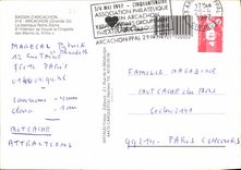 CPM Bassin d'Arcachon Arcachon Gironde la Basilique Notre Dame A l'interieur se trouve la Chapelle d