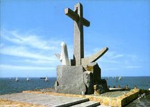 CPM Couleurs et Lumiere de France Arcachon Gironde Au Port de Plaisance le Monument 
