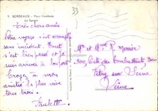 CPM Bordeaux Place Gambette le Square 