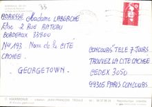 CPM Bordeaux le Pont de Pierre et la Porte de la Grosse Cloche 