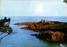 CPA Au soleil de la Cote d'Azur les Calanques de l'Esterel les Roches rouges 