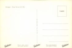 CPA St Jean Cap Ferrat A M Bateaux