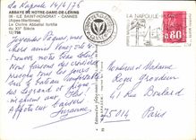 CPA Abbaye de Notre Dame de Lerins Ile Saint Honorat Cannes Alpes Maritimes le Cloitre Abbatial fort