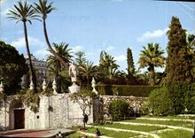 CPA la Cote d'Azur Pays du Soleil Nice A M Theatre de verdure du Jardin Albert I 