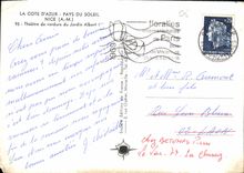 CPA la Cote d'Azur Pays du Soleil Nice A M Theatre de verdure du Jardin Albert I 