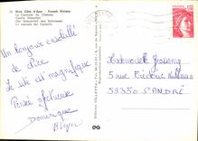 CPA Nice Cote d'Azur la Cascade du Chateau 