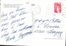 CPA Reflets de la Cote d'Azur la Mediterranee venant mourir au pied de la Corniche d'Or 