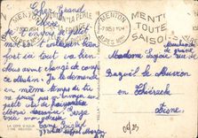 CPA la Cote d'azur Menton 