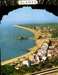 CPM Blanes Costa Brava Vue partielle 