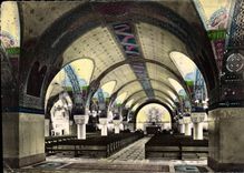 CPM la Basilique de Lisieux la Crypte Vue generale 