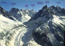 CPM La Mer de Glace Enneigee 