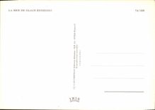 CPM La Mer de Glace Enneigee 