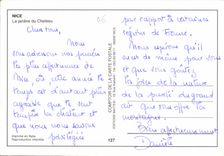 CPM Nice Le Jardins du Chateau 