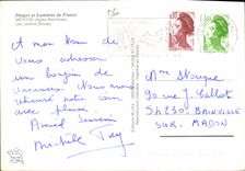 CPM Menton Alpes Maritimes Les Jardins Bioves 