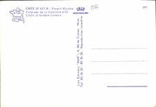 CPM Cote d'Azur French Riviera Falaises de la Corniche d'Or 