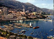 CPM Reflets de la Cote d'Azur Monaco Le Port et Monte Carlo 