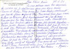 CPM Cauterets Hautes Pyrenees La Cascade de Lutour 