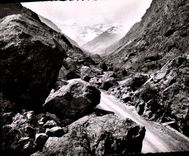 CPM Route de Luz a Gavarnie Le Chaos 