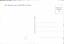 CPM Route de Luz a Gavarnie Le Chaos 