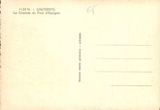 CPM Cauterets La Cascade du Pont d'Espagne 