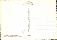 CPM Cauterets Hautes Pyrenees La Cascade du Pont d'Espagne 