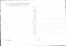 CPM Environs de Cauterets Hautes Pyrenees Cascade de Cerisey 