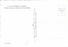 CPM Env de Cauterets Hautes Pyrenees Vallee de Lutour Hotellerie de la Fruitiere 