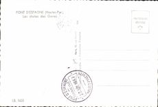 CPM Pont d'Espagne Hautes Pyrenees Les Chutes des Gaves 