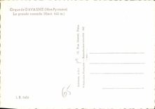 CPM Cirque de Gavarnie Hautes Pyrenees la Grande Cascade 