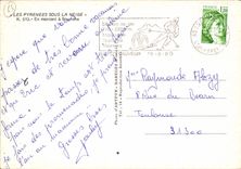 CPM En Montant a Souriche 