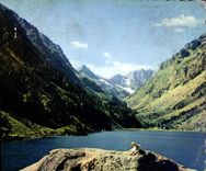 CPM Les Pyrenees Le Lac de Gaube domine par le Vignemale 