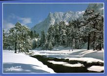 CPM Hautes Pyrenees Le Clot sous son manteau de neige 