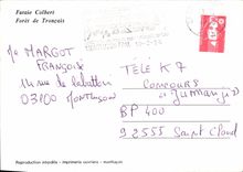 CPM Futaie Colbert Foret de Troncais 
