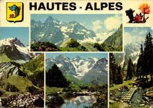 CPM Glaciers lac et torrent des Hautes Alpes 