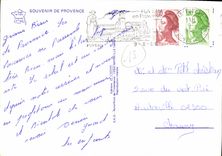 CPM Souvenir de Provence Taureau Corrida