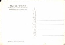 CPM Musee Grevin Le Sacre de Charles VII a Reims en presence de Jeanne d'Arc 