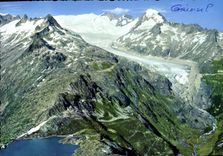 CPM Glacier du Rhone Lac du Grimsel 
