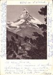 CPM Matterhorn von der Riffelaip Le Mont Cervin vu de Riffelaip 